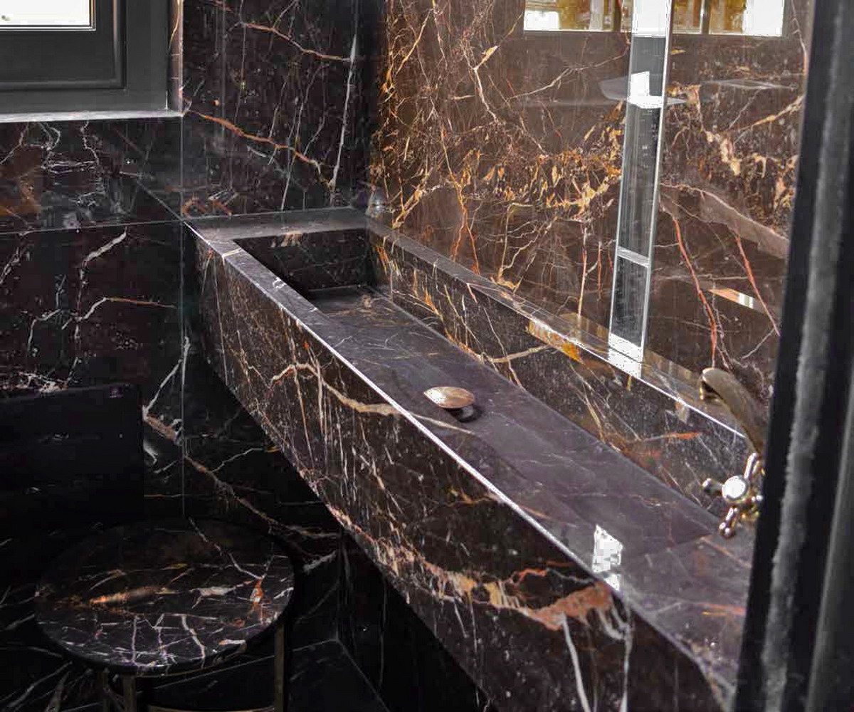 Residenza Privata Belgravia, Londra - Lavabo in Marmo