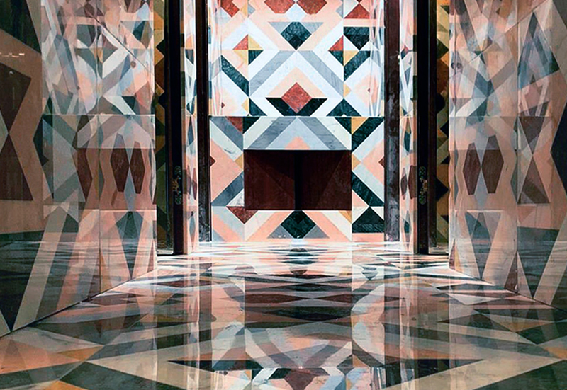 Polychrome modules: all in marble - Marble Project Carrara